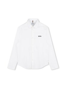 BOSS - Pitkähihainen kauluspaita - N50 WHITE BLACK | Stockmann