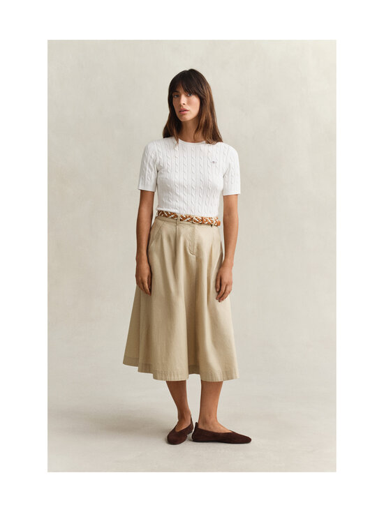 GANT - Lightweight Pleated Chino -hame - 200 OAT BEIGE | Stockmann - photo 2