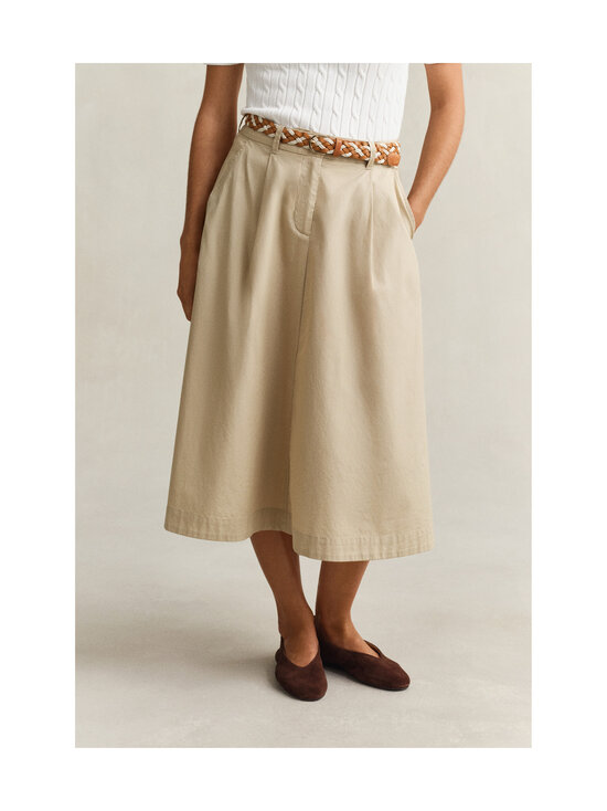 GANT - Lightweight Pleated Chino -hame - 200 OAT BEIGE | Stockmann - photo 4