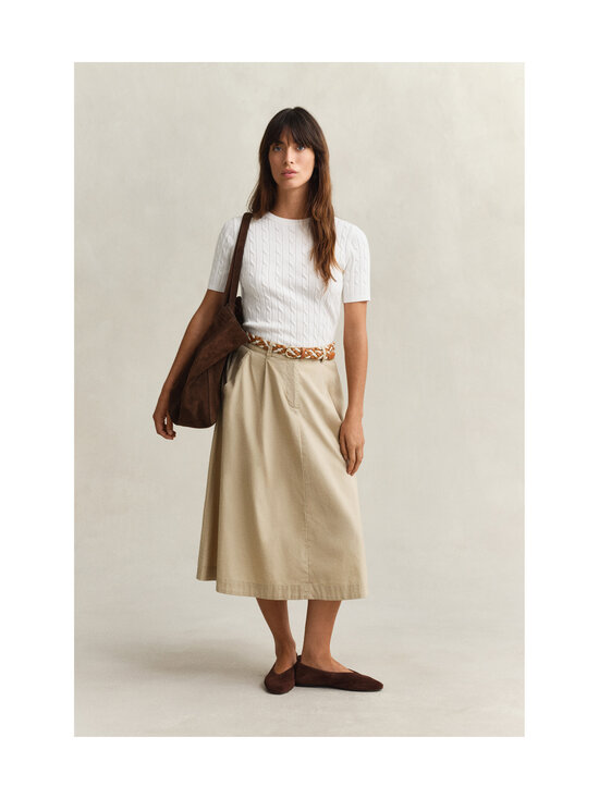GANT - Lightweight Pleated Chino -hame - 200 OAT BEIGE | Stockmann - photo 5