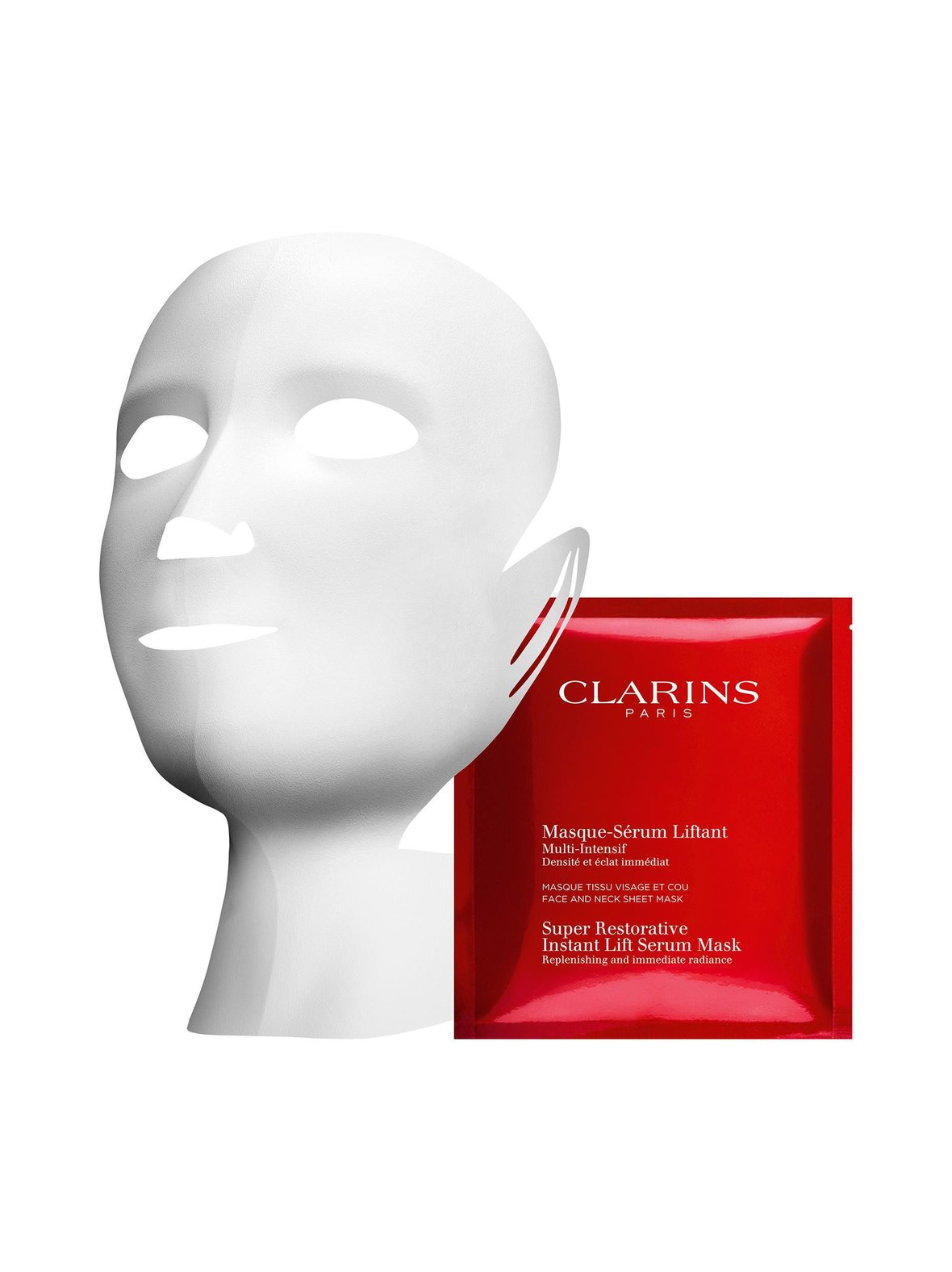Super Restorative Instant Lift Serum Mask -naamio 5 kpl, Clarins