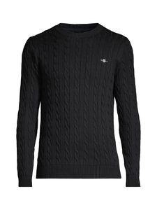 GANT - Palmikkoneule - 433 EVENING BLUE GANT - Palmikkoneule - 433 EVENING BLUE | Stockmann