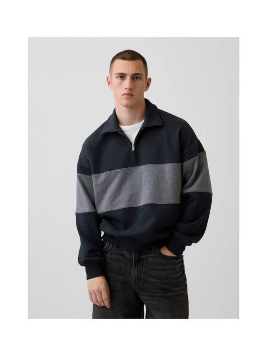GAP - Heavyweight Stripe Polo -collegepaita - MOONLESS NIGHT | Stockmann - photo 2