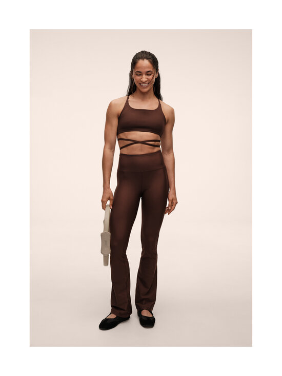 Casall - Flare High Waist -treenitrikoot - 969 DARK BROWN | Stockmann - photo 4