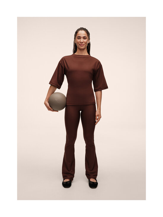Casall - Flare High Waist -treenitrikoot - 969 DARK BROWN | Stockmann - photo 6