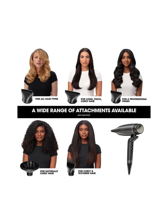 GHD - Speed Ionic Hair Dryer -hiustenkuivaaja - TITANIUM | Stockmann - photo 9