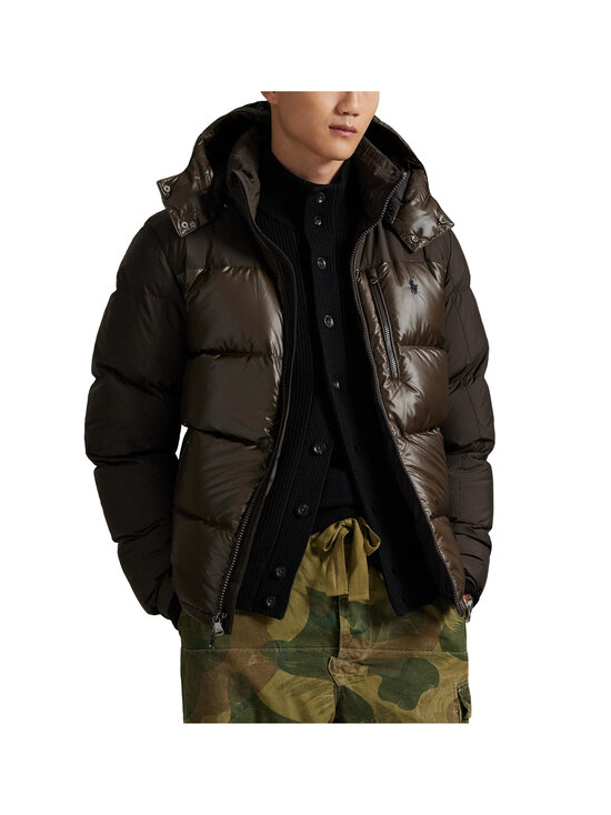 Polo Ralph Lauren - Gorham Bomber stepēta jaka - ANTIQUE BROWN MATTE/GLOSSY | Stockmann - photo 2