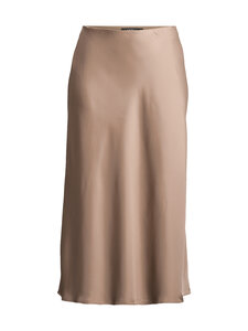 Lauren Ralph Lauren - Sharae Long Mid -satiinihame - TAUPE BROWN | Stockmann