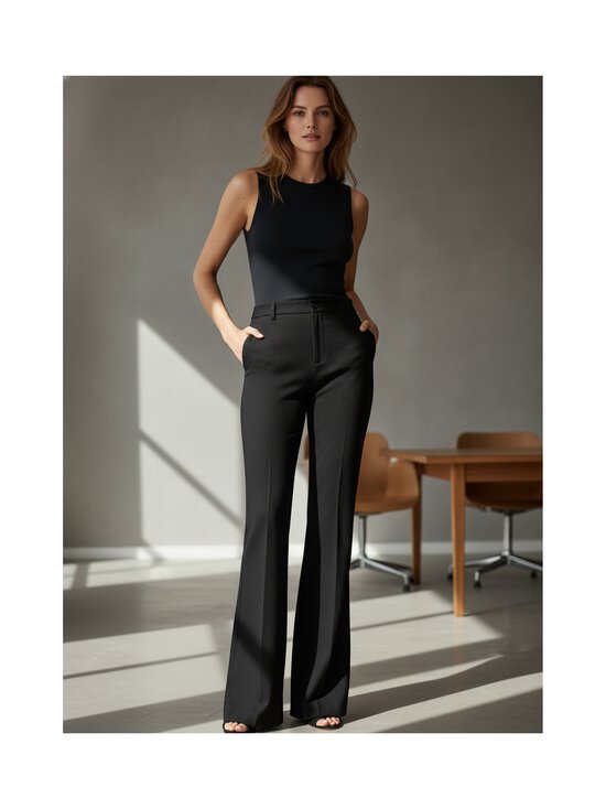 Lauren Ralph Lauren - Suoralahkeiset housut - 005 BLACK | Stockmann - photo 5