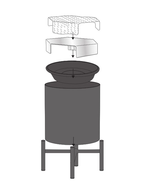 Eva Solo - Simply Grow -ruukku 37 cm - BLACK | Stockmann - photo 9