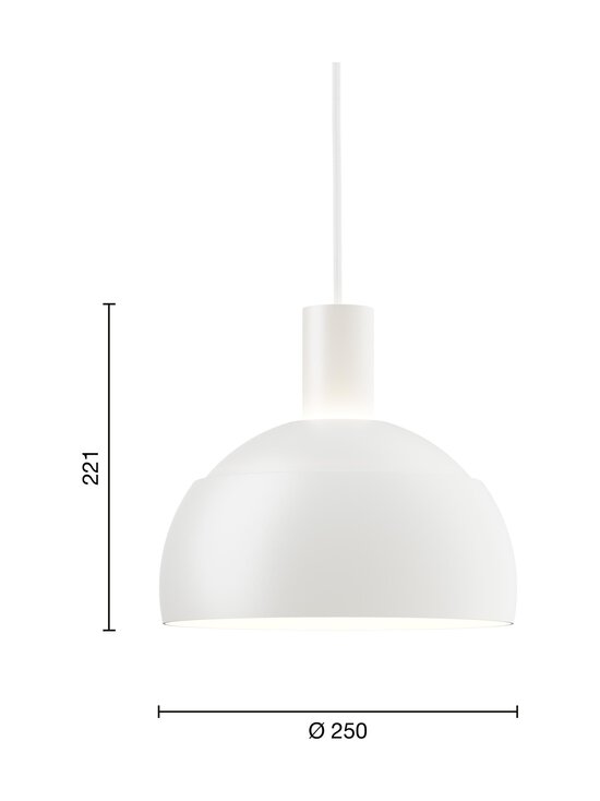 Louis Poulsen - FJ Elements -riippuvalaisin - WHITE - photo 2 Louis Poulsen - FJ Elements -riippuvalaisin - WHITE | Stockmann - photo 2