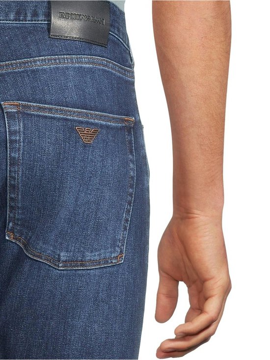 Emporio Armani - 5 Pockets -farkut - MB002 MEDIUM BLUE DENIM | Stockmann - photo 5