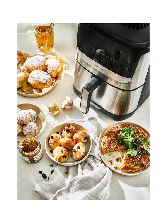 Obh Nordica - Easy Fry Silence Air Fryer -kiertoilmakeitin, 5 L - BLACK, STEEL | Stockmann - photo 10
