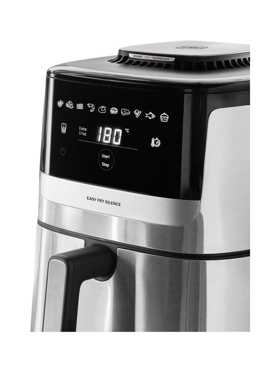 Obh Nordica - Easy Fry Silence Air Fryer -kiertoilmakeitin, 5 L - BLACK, STEEL | Stockmann - photo 4