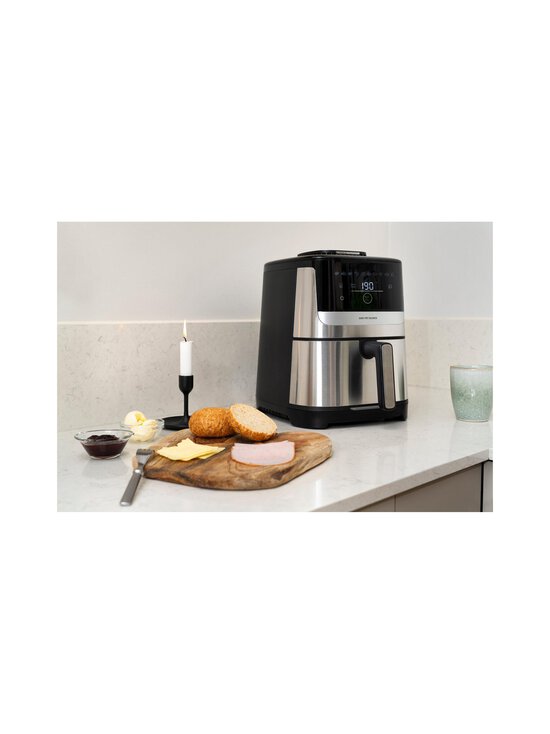 Obh Nordica - Easy Fry Silence Air Fryer -kiertoilmakeitin, 5 L - BLACK, STEEL | Stockmann - photo 8