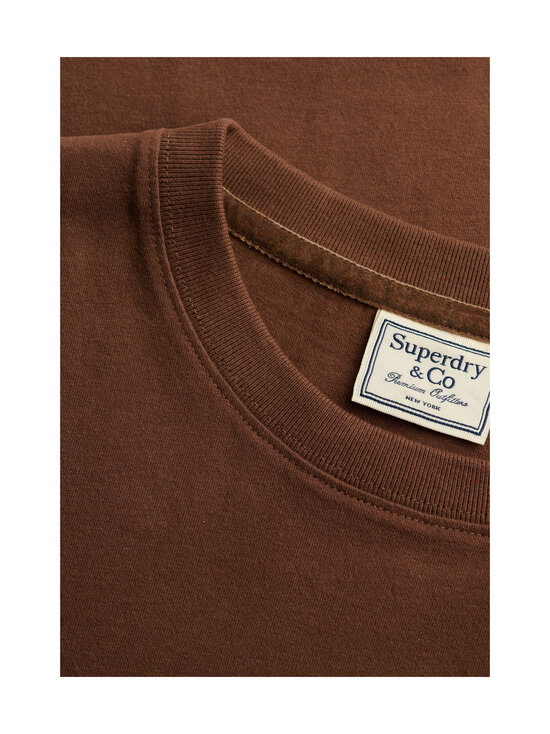 Superdry - Signature Embroidery t-paita - 8TP CHESTNUT BROWN | Stockmann - photo 6