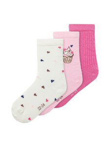 Name It - Sokid NmfNala 3 paari - PEPPERCORN PACK:SWEETDREAMS + CLOUD DANCER Name It - Sokid NmfNala 3 paari - PEPPERCORN PACK:SWEETDREAMS + CLOUD DANCER | Stockmann