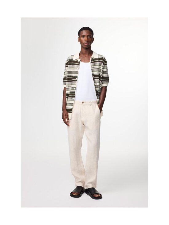 NN.07 - Theo Slim fit -pellavahousut - 804 OAT | Stockmann - photo 6