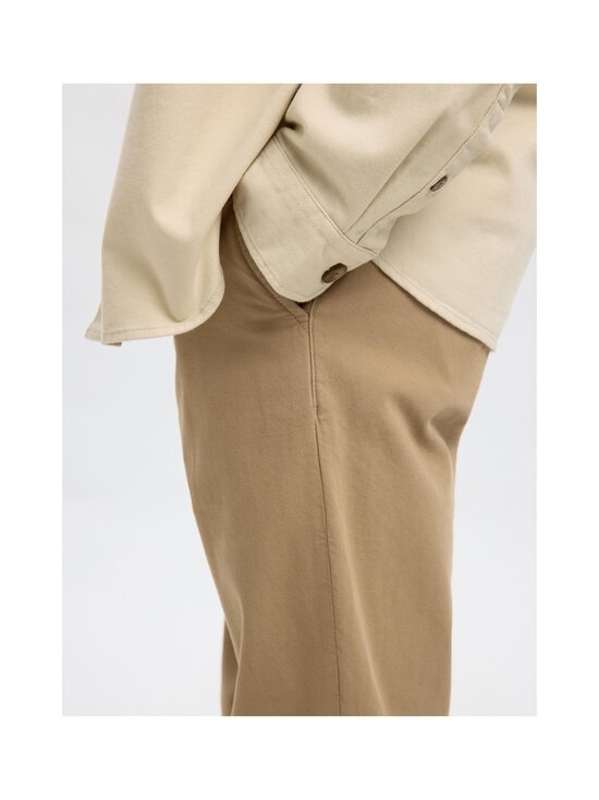 Selected - Slh175 Slim Miles Structure -chinohousut - PURE CASHMERE DETAIL:MIXED W. EGRET | Stockmann - photo 3