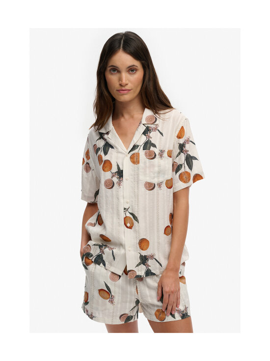 Superdry - Beach Printed -paita - K8L CITRUS CREAM PRINT | Stockmann - photo 3
