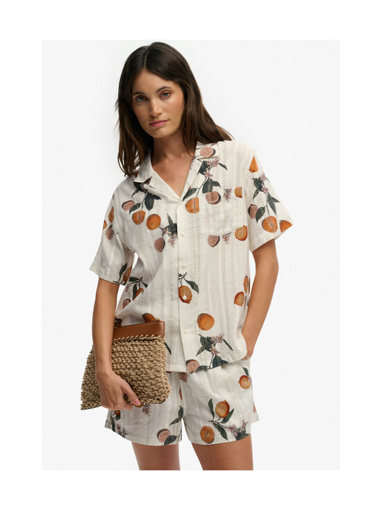 Superdry - Beach Printed -paita - K8L CITRUS CREAM PRINT | Stockmann - photo 5