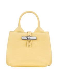 Longchamp - Le Roseau Top Handle ādas rokassoma - M12 YELLOW CHICK | Stockmann