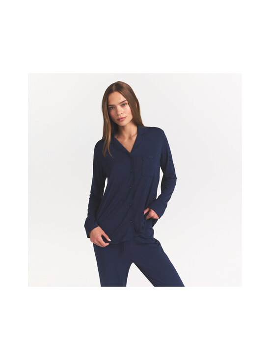 SKIMS - Sleep Long Set pidžama 2 daļas - NAVY | Stockmann - photo 4