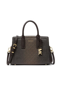 Michael Michael Kors - Laila Small Satchel -laukku - 251 CHOCOLATE | Stockmann