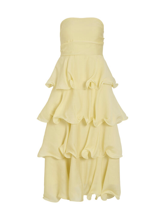 Vila - ViValborg Bandeau -nilkkapituinen mekko - PASTEL YELLOW | Stockmann - photo 1