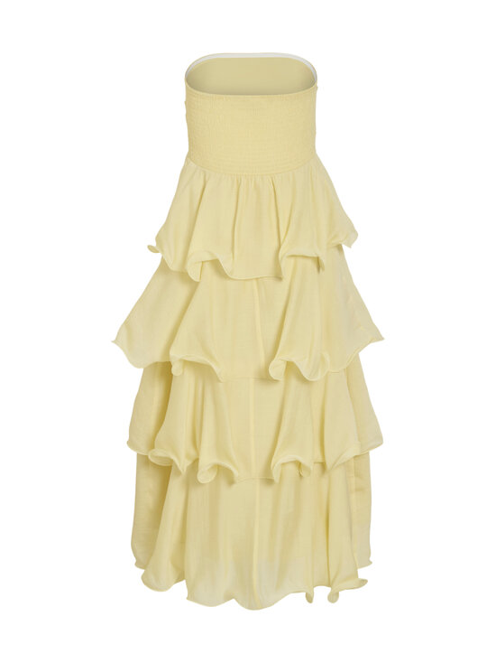 Vila - ViValborg Bandeau -nilkkapituinen mekko - PASTEL YELLOW | Stockmann - photo 2