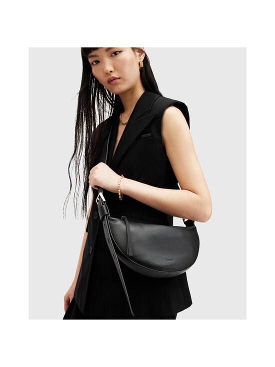 Allsaints - Half Moon Crossbody -laukku - BLACK - photo 5 Allsaints - Half Moon Crossbody -laukku - BLACK | Stockmann - photo 5