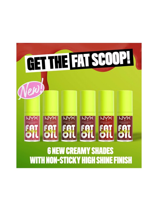 NYX Professional Makeup - Fat Oil Lip Drip Gloss -huulikiilto - 14 INSIDE SCOOP - photo 8 NYX Professional Makeup - Fat Oil Lip Drip Gloss -huulikiilto - 14 INSIDE SCOOP | Stockmann - photo 8