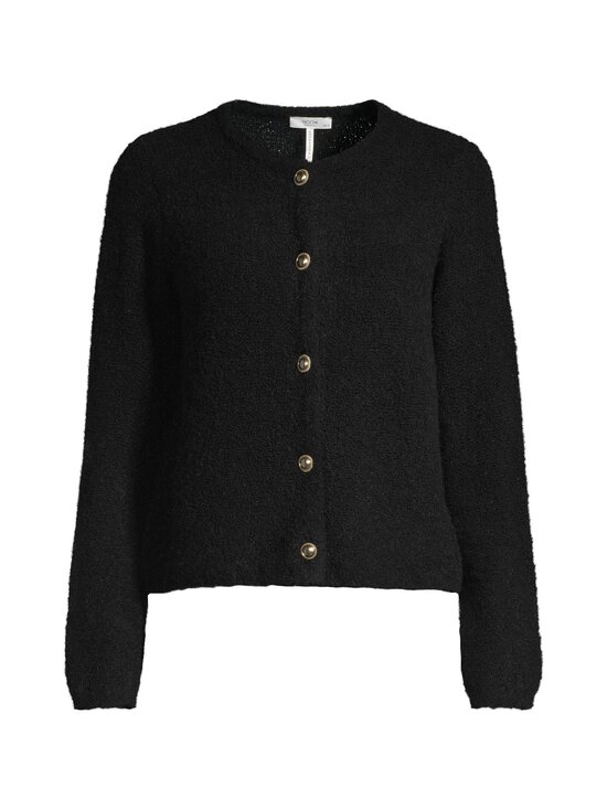 NOOM - Nicolette Cropped Boucle -neuletakki - BLACK | Stockmann - photo 1