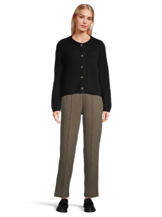 NOOM - Nicolette Cropped Boucle -neuletakki - BLACK | Stockmann - photo 2