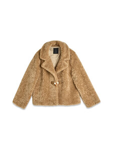 SAND Copenhagen - Ruri mākslīgās kažokādas jaka - 230 CAMEL | Stockmann