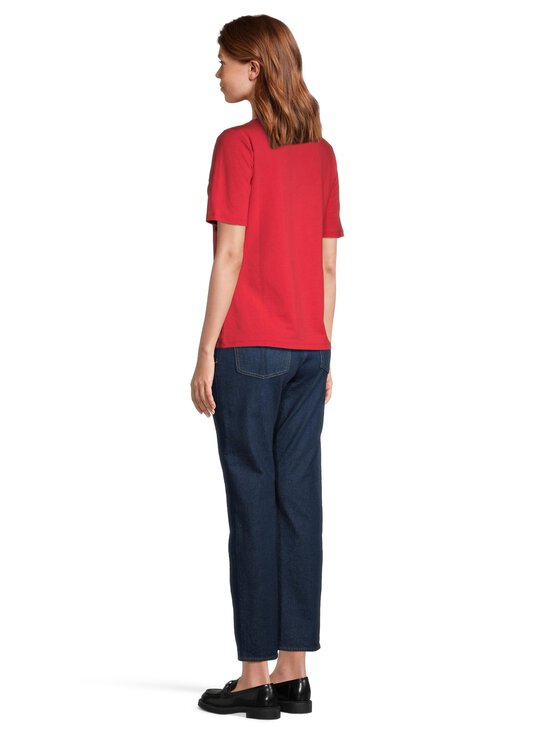 ESSENTIALS by Stockmann - Emmanuelle trikotāžas krekls - RED | Stockmann - photo 5