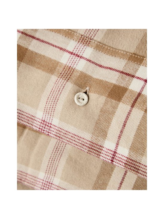 Lexington - Checked Cotton Flannel -pussilakanasetti - 2409 FUDGE/BEIGE/FIG | Stockmann - photo 3