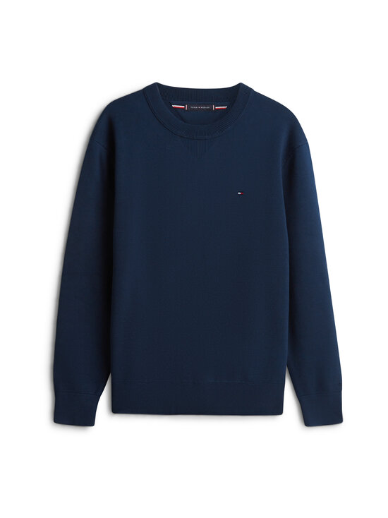Tommy Hilfiger - Full Milano Crew Neck -neule - C1G DARK NIGHT NAVY | Stockmann - photo 1