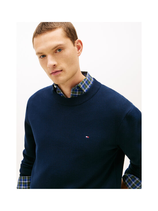 Tommy Hilfiger - Full Milano Crew Neck -neule - C1G DARK NIGHT NAVY | Stockmann - photo 5