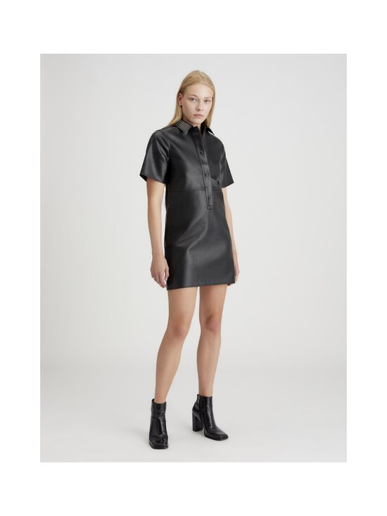 Calvin Klein Jeans - Mākslīgās ādas kleita - BEH CK BLACK - photo 5 Calvin Klein Jeans - Mākslīgās ādas kleita - BEH CK BLACK | Stockmann - photo 5