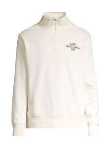GANT - Graphic Half Zip -huppari - 130 CREAM | Stockmann