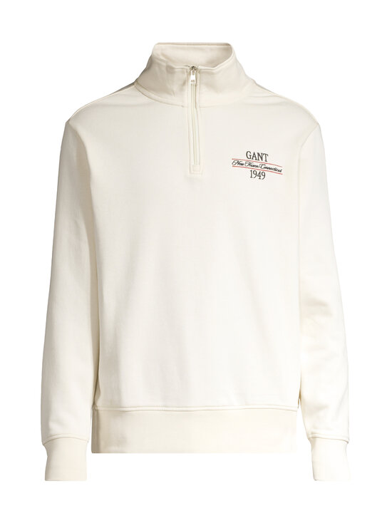 GANT - Graphic Half Zip -huppari - 130 CREAM | Stockmann - photo 1