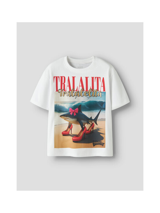 Name It - T-särk NkfAdessa - BRIGHT WHITE | Stockmann - photo 3