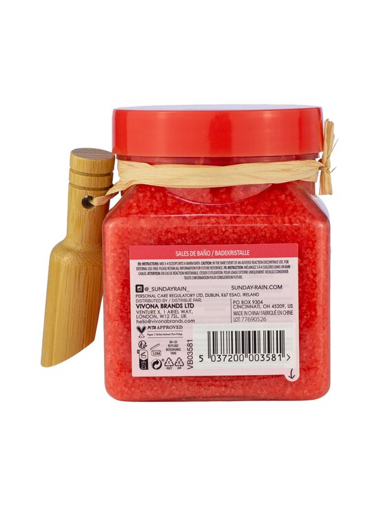 Sunday Rain - Watermelon + Kiwi Bath Crystals -kylpykristallit - NOCOL | Stockmann - photo 2