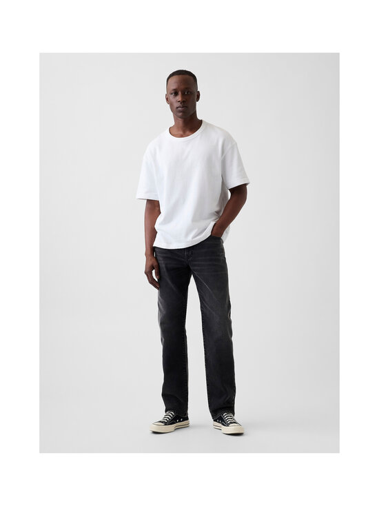 GAP - Straight Fit Glow džinsi - BLACK WASH | Stockmann - photo 2