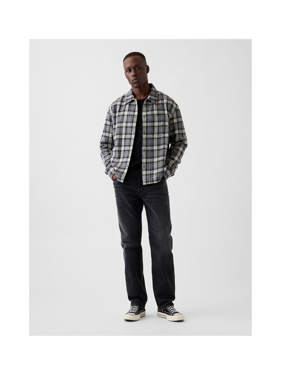 GAP - Straight Fit Glow džinsi - BLACK WASH | Stockmann - photo 4