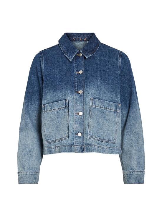 Vila - Vicreek Faded -farkkutakki - MEDIUM BLUE DENIM | Stockmann - photo 1