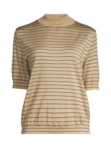 R-Collection - Elea-neulepusero - BEIGE/INK BLUE STRIPE R-Collection - Elea-neulepusero - BEIGE/INK BLUE STRIPE | Stockmann