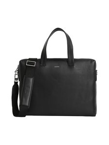 Calvin Klein Bags & Accessories - CK Premium -nahkainen tietokonelaukku - BEH CK BLACK | Stockmann
