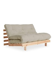 Karup Design - Roots-futonsohva, linen/mänty L 140 cm - PELLAVA | Stockmann